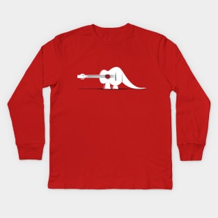 Acoustisaurus Kids Long Sleeve T-Shirt